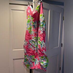 pottery barn x lilly pulitzer lemonade crib sheet pbk fitted crib sheet